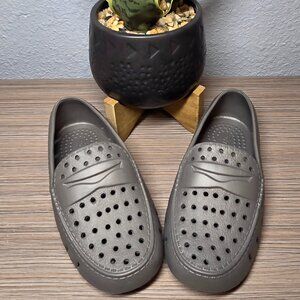 NEW!!! Floafers Prodigy Driver Toddler 8, Gray Slip On Water Friendly Shoes